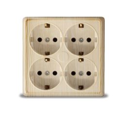 Розетка с заземлением стандарта SCHUKO