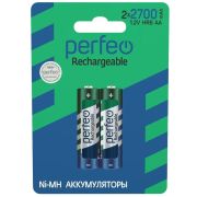 Аккумулятор PERFEO AA2700mAh 2 шт блистер 30006108