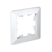 Рамка 1-м AtlasDesign Air бел./дым. бел. SE ATN220101