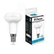 Лампа светодиодная LED вертикальная 7вт Е17 R50 дневной