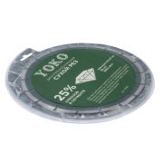 Диск по камню алмазный Yoko 230х2,6х7х22,23 мм (керамика, кирпич, бетон)