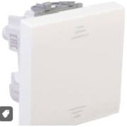 Выключатель модульный 1-кл.2мод. Avanti «Белое облако» 16АIP20 бел. DKC 4400102