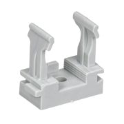 Держатель для труб (клипса) d25мм для монтажн. пистолета сер. (уп.100шт) TOKOV ELECTRIC TKE-LC-25-ZP-C06/100