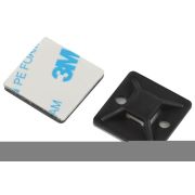 Площадка самоклеящаяся под хомуты 25х25мм NO-225-311 черн. (уп.10шт) Эра Б0066689