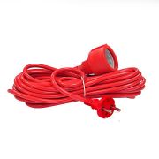 Удлинитель-шнур 1х10м без заземл. 10А IP20 2.2кВт ПВС 2х1 DOMTOK 2488