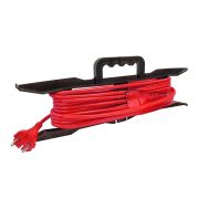 Удлинитель-шнур на рамке 1х10м без заземл. 10А IP20 2.2кВт ПВС 2х1 DOMTOK 2473