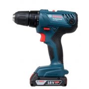 Дрель-шуруповерт Bosch GSR 180-LI (безударный, 1900 об/мин, 54Н/м, 18 В, Li-Ion, 2 А*ч, 2хАКБ, кейс)