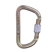 Карабин соединительный «РИНГ» стальной увеличенная трапеция