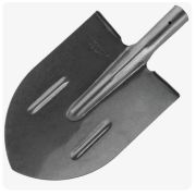 Лопата штыковая ЛКО рельсовая сталь с ребр.жестк. б/черенка