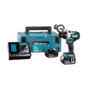 Аккумуляторная дрель-шуруповерт MAKITA DDF486RTE (BL-Motor, 18В, 13мм, 2*5.0Ач/Li-lon,130Нм, кейс)