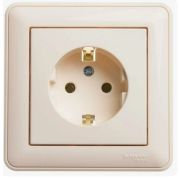 Розетка 1-м СП (внутренней установки) 16А IP20 с заземл. сл.кость