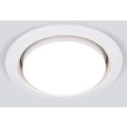 Elektrostandard  1035 GX53 WH Светильник встраиваемый белый