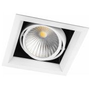 Светильник карданный светодиодный 1х30W 2700 Lm, 4000К, 35 градусов, белый