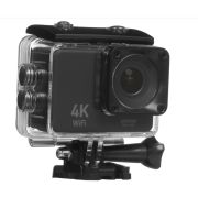 Экшн видеокамера Digma DiCam 850 черный [16 Мпикс, 3840x2160, 4K/60 FPS, 150º, EIS, Wi-Fi, бокс. пульт, микро, экран 2