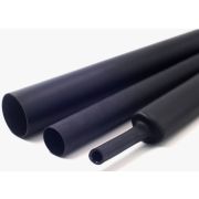 Термоусаживаемая трубка ТТК 33/8 4:1 черная с клеем 1 м IEK