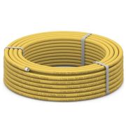 Труба гофрированная отожженная 2217495 DN15, PN15, T=+150°C, D=19.1мм, S=0.3мм SS304 в желтой оболочке ПЭ 0.5мм STAHLMANN