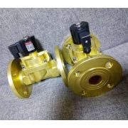 Клапан электромагнитный SMART SA55768F-T1804 DN50, Flange, «НЗ», PN25, TEFLON, для горячей воды и па