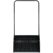 Скрепер для уборки снега пластиковый металлическая ручка 700x465x1360мм КУРС 68135