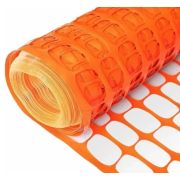 Сетка для ограждения Samgrupp пластиковая 1х50 м оранжевая ячейка 100 х 40