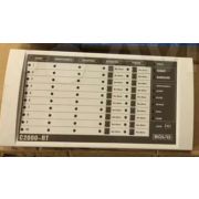 С2000-ПТ в.3.хх Блок индикации и управления Болид Блок индикации системы пожаротушения для работы в системе ИСО «Орион», 36 индикатора состояния 4 направлений пожаротушения, 4х4 семисегментных индикатора задержки пуска, 8 обобщенных индикатора состо