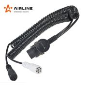 Кабель-адаптер 24В ABC 15 контактов на тип-N7 кон-тактов и тип-S7 контактов 5,5м ATE-15