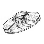 Рабочее колесо 55/123/17X8,2 PPO к-т 2456077