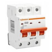 Автоматический выключатель ВА47-29 Зп 10А 6кА (ТАМ34D10-1)