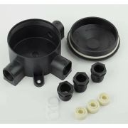 Коробка распределительная ОП 3-х рожк. У-409 ABS пластик