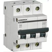 Выключатель автоматический модульный 3п С 32А 4,5кА