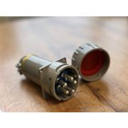 Разъём взрывозащищенный BJ-32YT/YZ-4, переносная вилка/переносная розетка, 32А, 3P+PE, 1Ex e IIB T6 Gb