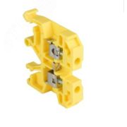 Колодка клеммная JXB-2.5/35 желтая