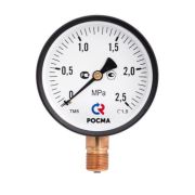 Манометр ТМ-110 Т.00, диапазон 0...1МПа,класс 2.5, корпус стальной, d 40мм.,G1/8
