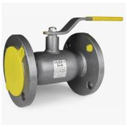 Кран LD шаровой стальной Ду50 Ру40 КШ.Ц.Ф.050.040.02 фланцевый равнопроходный