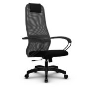 Компьютерное офисное кресло Metta SU-BP-8 Pl Темно-серое/Черное