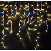 Бахрома 204 Led тёпло-белый, 6м 0,3х0,4х0,6