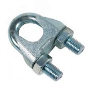 Зажим для троса DIN 741 ZN 6мм