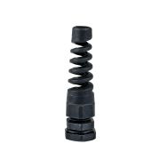 Сальник PG7 d3-6.5мм (d отверст. 11мм) IP54 с гибким отводом EKF plc-pg-7-g