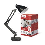 Светильник настольный СНО 17Ч 60Вт E27 230В под лампу на основании черн. (кор.) IN HOME 4690612037233