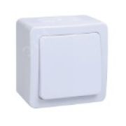 Гермес PLUS Выключатель одноклавишный ВС20-1-0-ГПБ наружный IP54