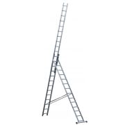 Универсальная трехсекционная лестница STAIRS 14 ступеней