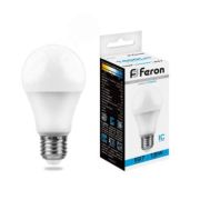 Feron Лампа LED А60 15W 230V E27 6400К LB -94
