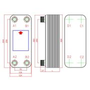 Аппарат теплообменный паяный Каори К070-30