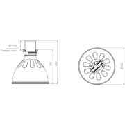 Светодиодный светильник Diora Craft PR O 65/9000 9000лм 65Вт 4000K IP65 0,95P F 80Ra Кп<1 (DIORA)
