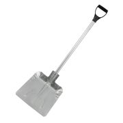 Лопата для уборки снега 38х140см, алюминий с черенком