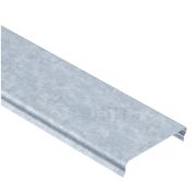 Крышка лотка КЛ 100х3000 УХЛ1, горячее цинкование, S2,0 в комплекте с заземляющим элементом ЗП и мет