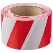 Лента оградительная ЛО Красно-белая 50х200