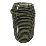 Шнур плетеный полиамидный truEnergy с сердечником диаметр 8 мм хаки, бобина 50 м