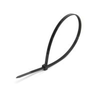 Хомут нейлоновый КСС черный 4х200 (уп./100шт) КВТ «NORD» -60...+85