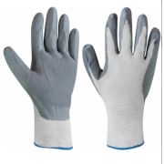 Перчатки нейлоновые с нитриловым покрыт (10) (А725)