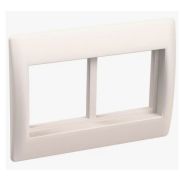 Рамка 4мод. Праймер с суппортом 75мм бел. IEK